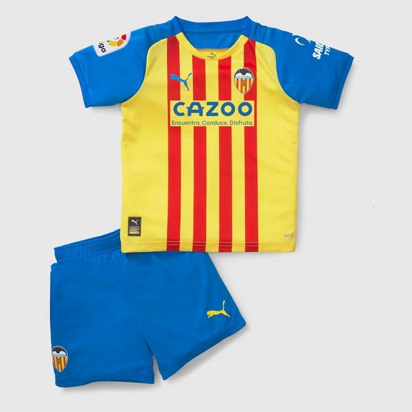 Camiseta Valencia 2rd Niño 2022-2023